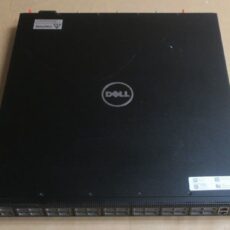 0W3MKP Dell Force10 S6000 32-Ports 10/40Gbps Qsfp+ Manageable Rack-mountable Ethernet Switch with 104x10Gbps SFP+