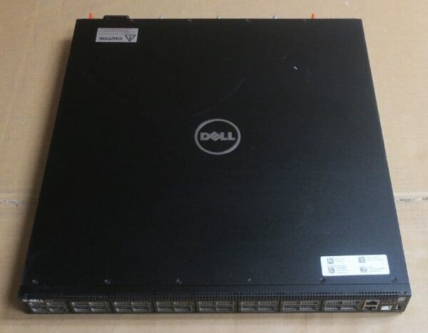 0W3MKP Dell Force10 S6000 32-Ports 10/40Gbps Qsfp+ Manageable Rack-mountable Ethernet Switch with 104x10Gbps SFP+